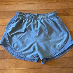 Grey Nike DRI-FIT shorts